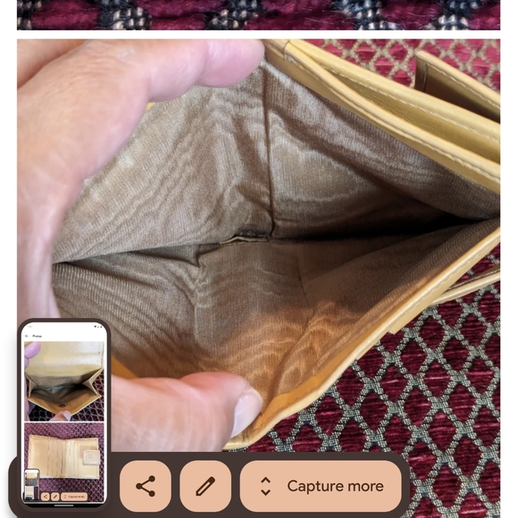 AUTHENTICATED Vintage Celine Macadam Bifold Wallet - Picture 8 of 11